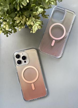 Чохол-накладка case lab rainbow для iphone 14 pro max desert золотий