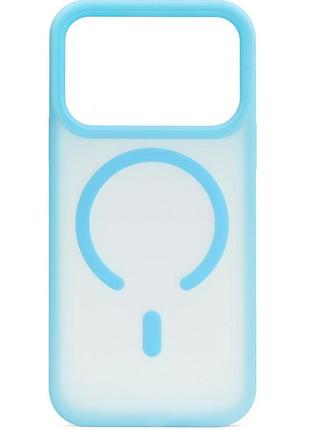 Чохол-накладка case lab softy для iphone 17 pro синій