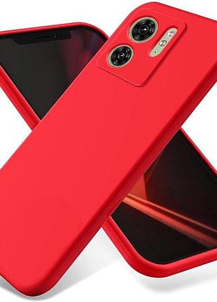 Чохол-накладка bizon android захист камери для motorola edge 40 червоний