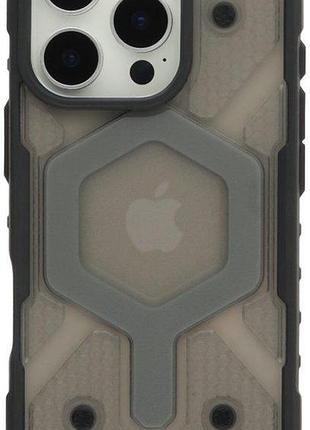 Чохол-накладка bizon для iphone 15 pro max matte сірий