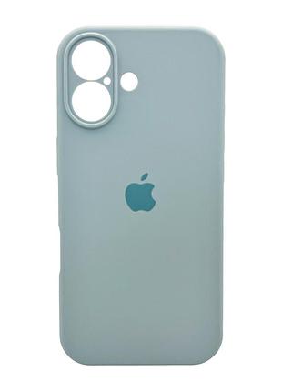 Чохол-накладка silicone full aa camera protect для apple iphone 17 синій (kmfullaai17-53)