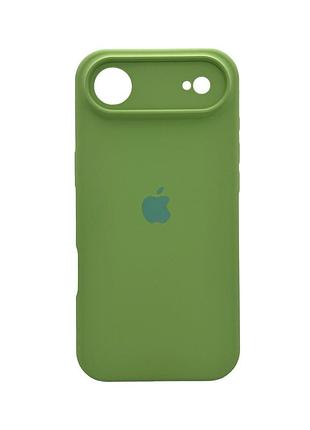 Чохол-накладка silicone full aa camera protect для apple iphone 17 air м'ятний