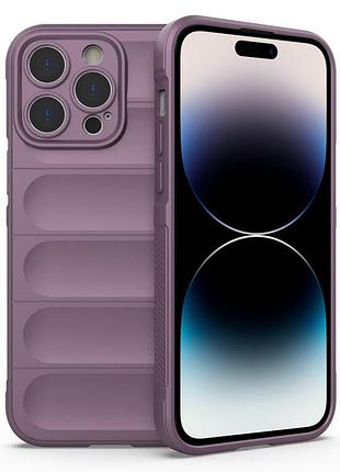 Чохол-накладка cosmic magic shield для apple iphone 16 pro max лавандовий