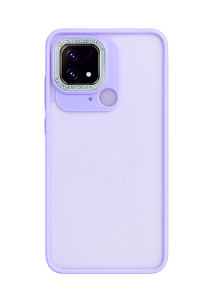 Чохол-накладка case lab nebula metal focus для samsung a05s фіолетовий