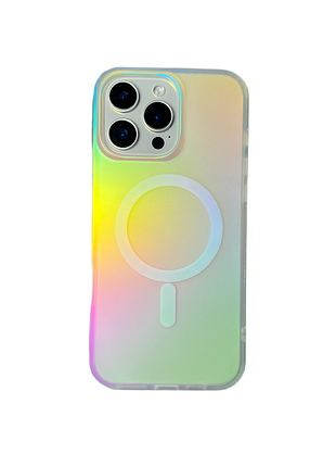 Чохол-накладка case lab mirror для iphone 16 білий