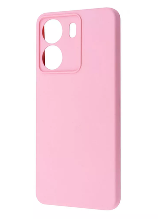 Чохол-накладка bizon android захист камери для xiaomi redmi 13c/poco m6 5g/poco c65 pink пісочний бежевий