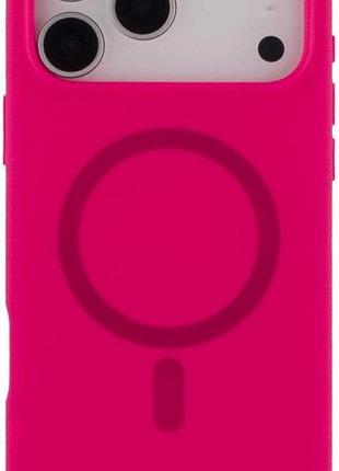 Чохол-накладка bizon для iphone 17 pro hot рожевий