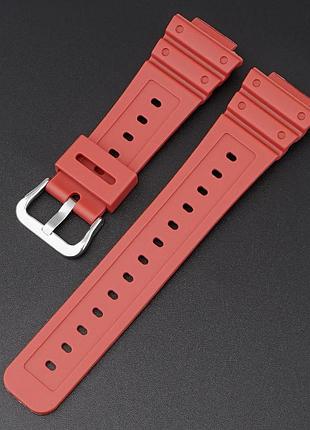 Ремінець для casio g-shock ga-2100 red si 2
