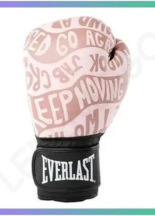 Боксерські рукавички everlast spark 10 унцій рожеві для жінок тренувань боксу захист рук для боксерів sku_p00002798