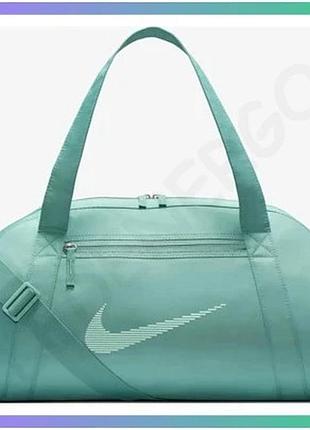 Сумка nike nk gym club bag sp23 24l бирюзовая женская для спорта 23x50x25 см sku_dr6974-017