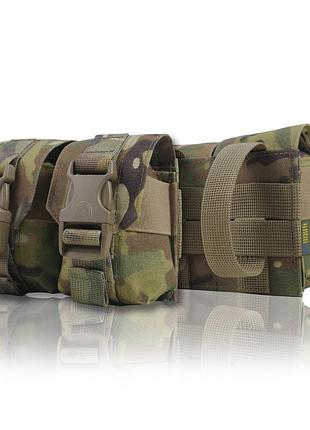 Підсумок під 2 гранати kiborg gu double mag pouch (мультикам)