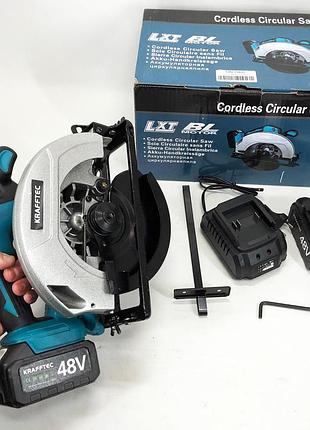 Акумуляторна циркулярна пилка krafftec 48v ac-26