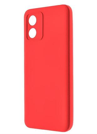Чохол-накладка bizon android захист камери для motorola e13 червоний