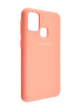 Чохол-накладка case lab android для samsung galaxy m21 рожевий