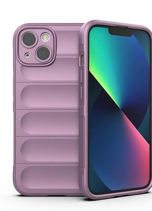 Чохол-накладка cosmic magic shield для apple iphone 13 лавандовий