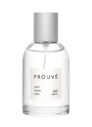 Жіночий парфум prouve №69, квітково, фруктовий аромат з персиком, жасмином і кедром, 50 мл.