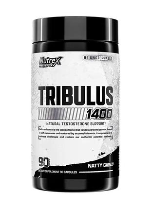 Трибулус nutrex tribulus 1400 для чоловічого раціону та активних тренувань, 90 капсул