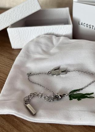 Жіночий браслет lacoste — нержавіюча сталь, елегантний дизайн, стильний аксесуар
