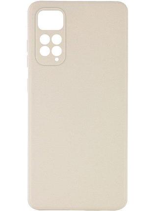 Чохол-накладка bizon android захист камери для xiaomi redmi note 11 pro 4g білий