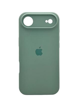 Чохол-накладка silicone full aa camera protect для apple iphone 17 air синій (kmfullaai17a-48)