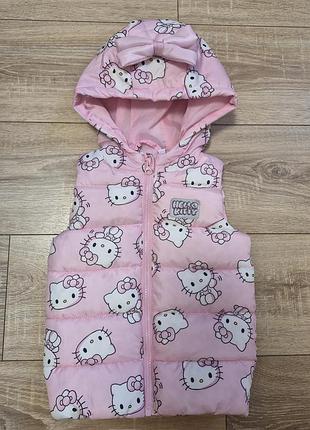 Дитяча жилетка pepco hello kitty для дівчинки, розмір 86