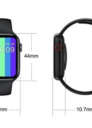 Голубые смарт-часы hiwatch 6 t500+ 6