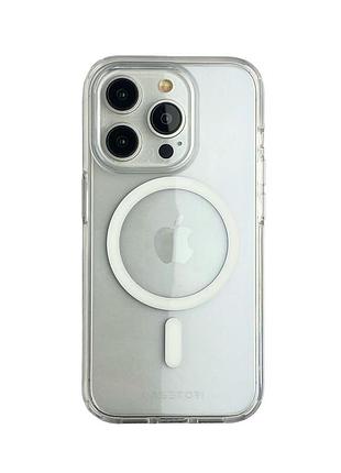 Чохол-накладка casetori box online для iphone 15 plus прозорий