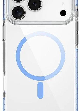 Чохол-накладка wiwu hybrid ultra 3d (hcc-203) для iphone 17 pro max синій