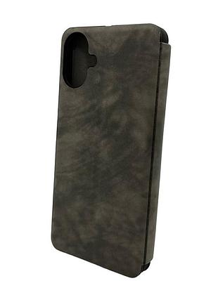 Чохол-книжка book premium leather premium для samsung galaxy a05 сірий