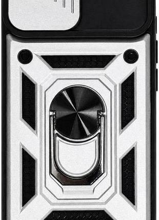 Чохол-накладка armor case захист камери для iphone 13 pro сріблястий