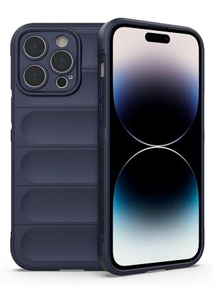 Чохол-накладка cosmic magic shield для apple iphone 14 pro max sapphire