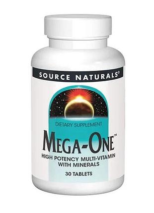 Мультивітамінний комплекс source naturals 30 таблеток із мікроелементами для доповнення раціону ()