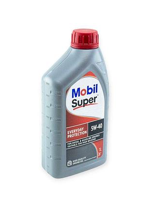 Олива моторна mobil 5w-40 super everyday protection sn, a3, b4 1л