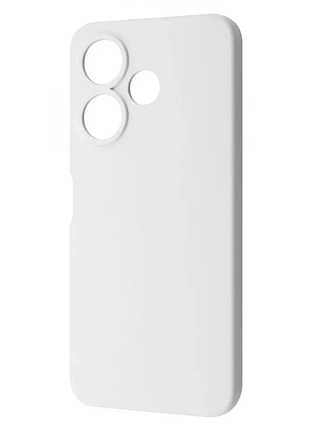 Чохол-накладка bizon android захист камери для xiaomi redmi 13 білий