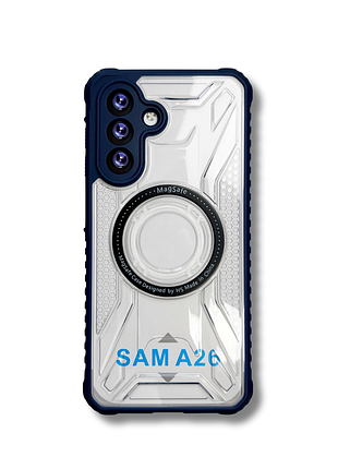 Чохол-накладка case lab shockproof для samsung a15 темно-синій