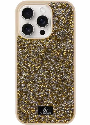 Чохол-накладка bling world rock diamond для iphone 16 desert