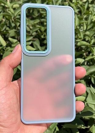 Чохол-накладка case lab nebula metal для samsung a05s елегантний фіолетовий