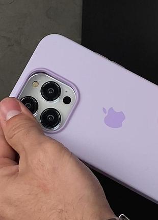 Чохол-накладка silicone case storm для iphone 15 pro синій 5