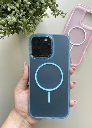 Чохол-накладка case lab new color для iphone 16 синій