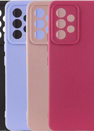 Чохол-накладка bizon android захист камери для samsung a52 сливовий фіолетовий 2
