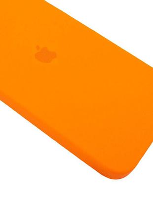 Чохол-накладка silicone full aa camera protect для apple iphone 12 помаранчевий 2