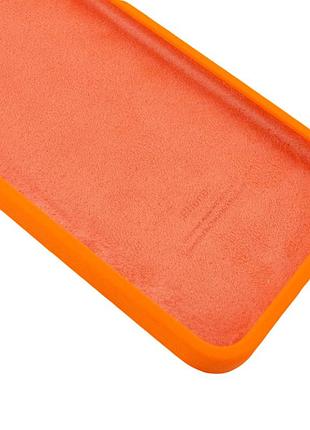 Чохол-накладка silicone full aa camera protect для apple iphone 12 помаранчевий 3