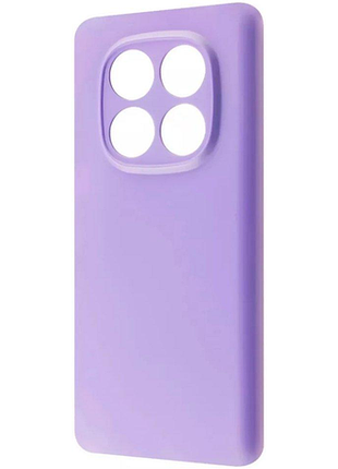 Чохол-накладка silicone case full xiaomi redmi note 14 pro+ фіолетовий