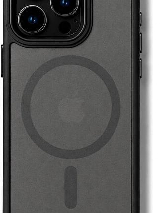 Чохол-накладка case lab nebula ring для iphone 16 pro чорний