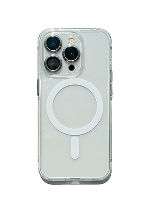 Чохол-накладка case lab stylish для iphone 15 прозорий