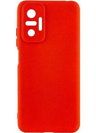 Чохол-накладка bizon android захист камери для xiaomi redmi note 10 4g червоний