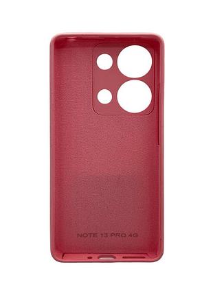 Чохол-накладка cosmic silicone android для xiaomi redmi note 13 pro 4g рожевий 3