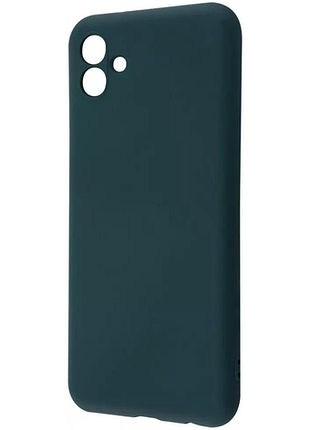 Чохол-накладка bizon silicone case full samsung galaxy a06 зелений
