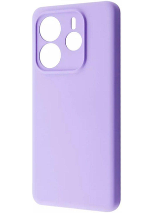 Чохол-накладка silicone case full xiaomi redmi note 14 5g фіолетовий
