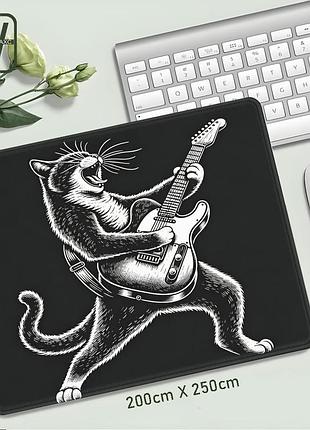 Коврик для мыши с котом 20×25 см